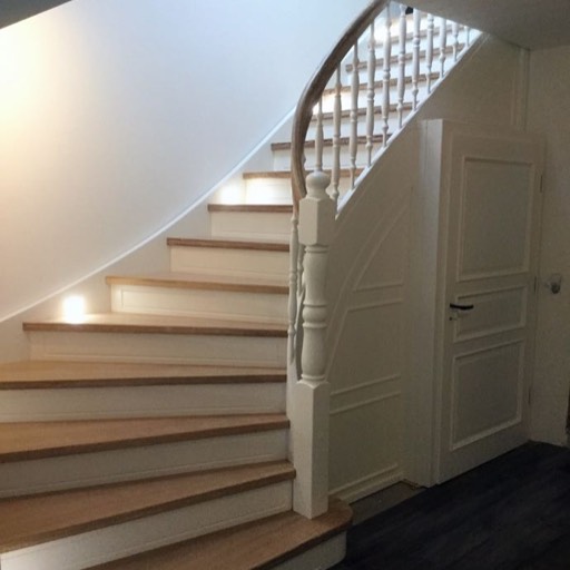 Treppen mit Setzstufen