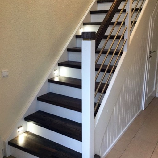 Treppen mit Setzstufen